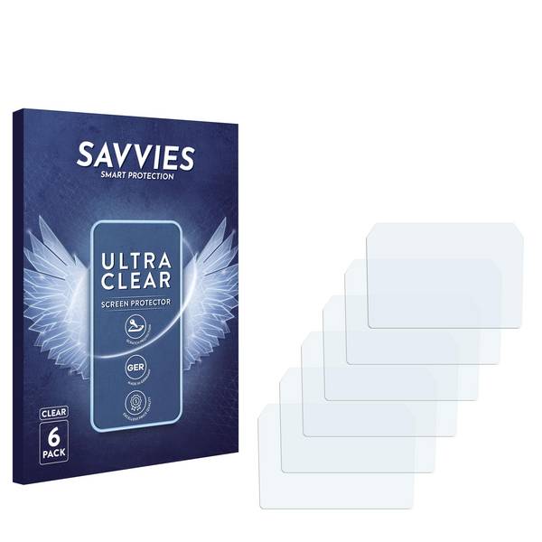 6x Savvies Displayschutz-Folie für Uni-T UT161D