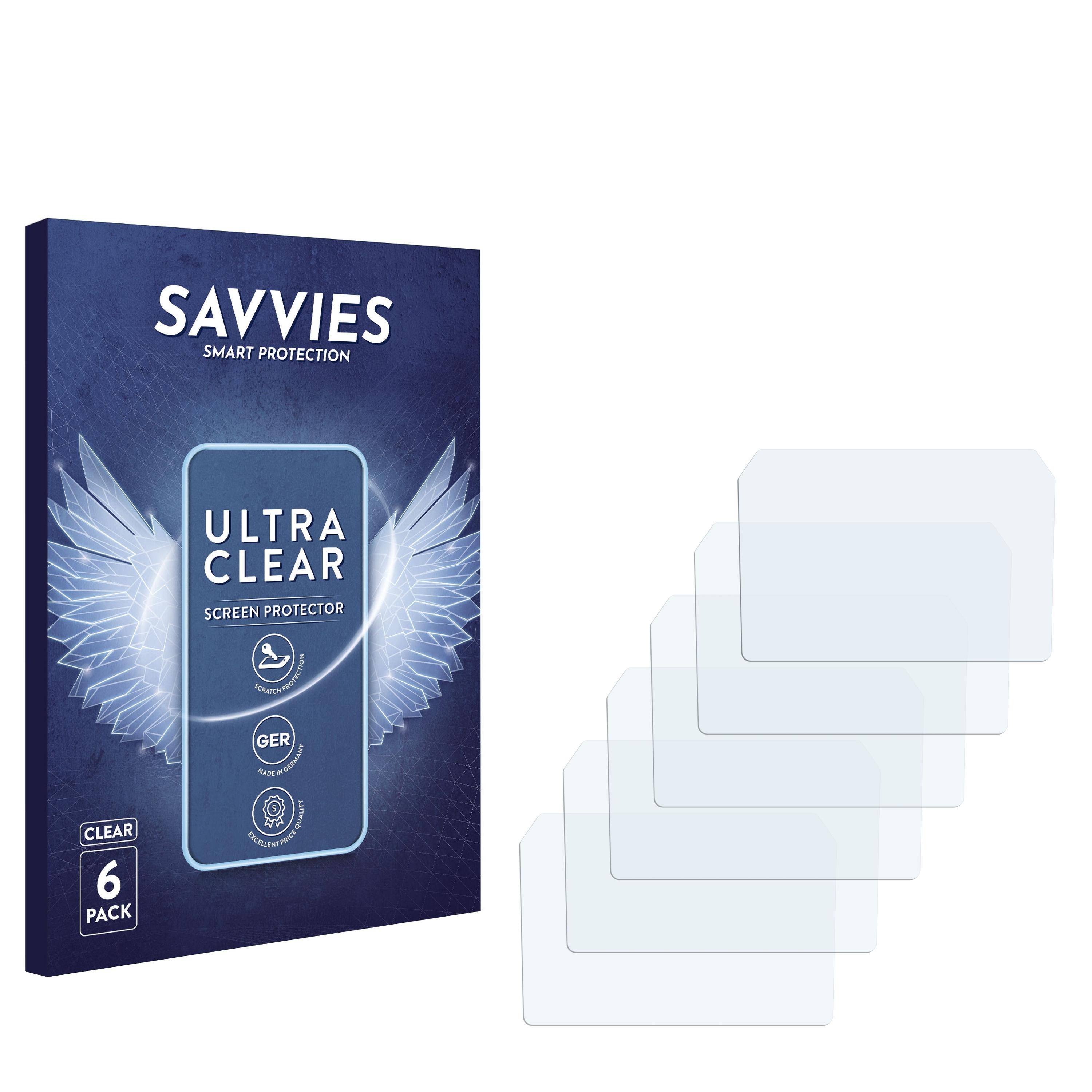 6x Savvies Displayschutz-Folie für Uni-T UT161D-0