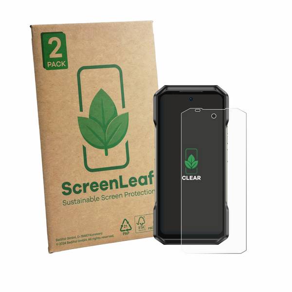 2x ScreenLeaf Clear ? Displayschutz für Ulefone Armor 27T Pro Plus