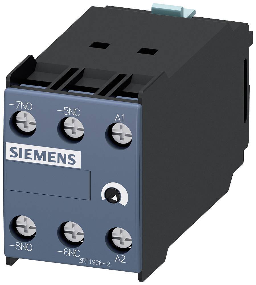 Siemens 3RT19262FK21 3RT1926-2FK21 Hilfsschalterblock Ausschaltverzögert 1 St. Zeitbereich: 0.5 - 10 s-3