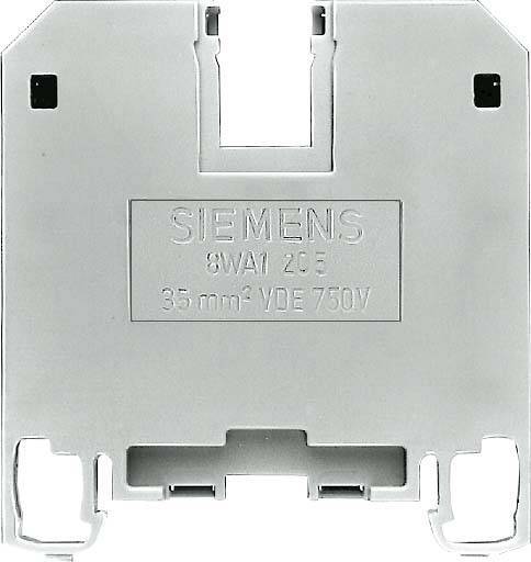 Siemens 8WA10111BM11 Durchgangsklemme Schrauben Blau 1 St.