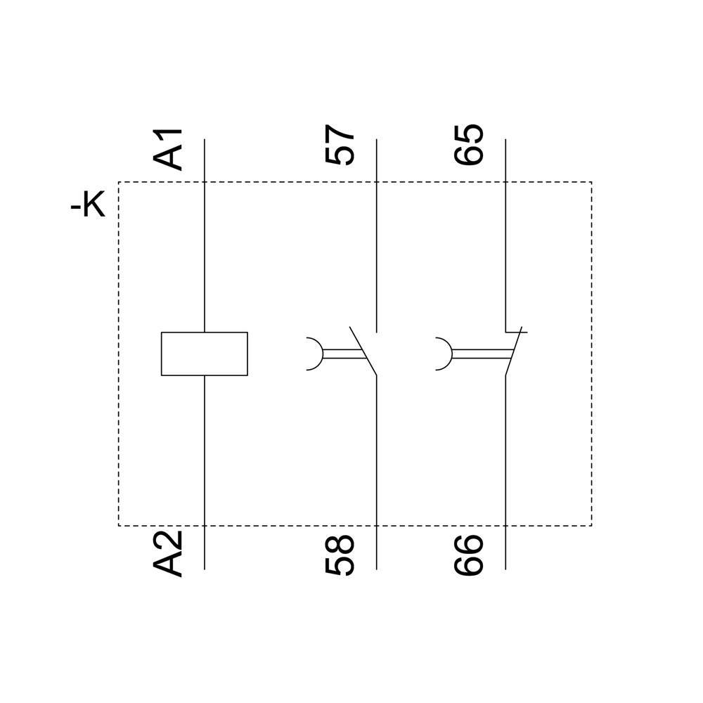 Siemens 3RT19262FK21 3RT1926-2FK21 Hilfsschalterblock Ausschaltverzögert 1 St. Zeitbereich: 0.5 - 10 s-5