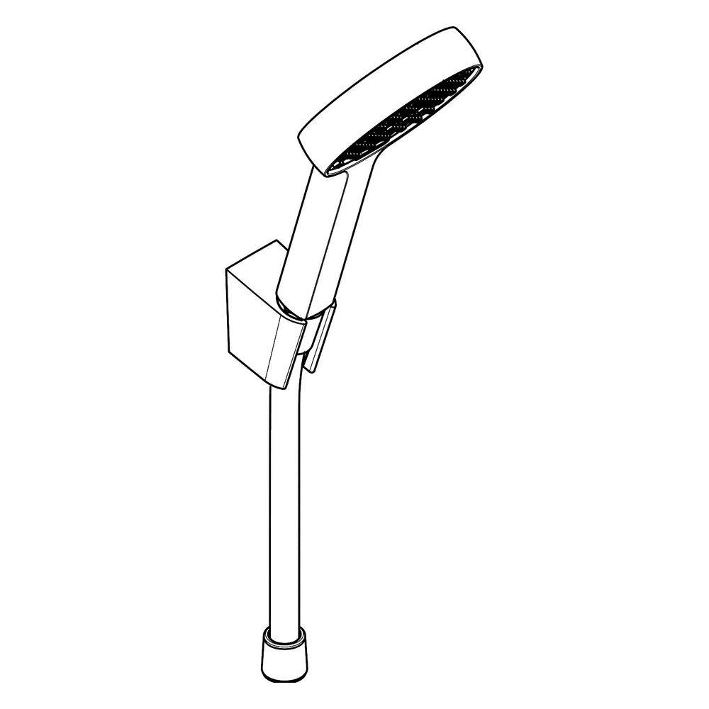hansgrohe Activera Select S Brausehalterset 95 2jet EcoSmart mit Brauseschlauch 160 cm, Mattschwarz-2