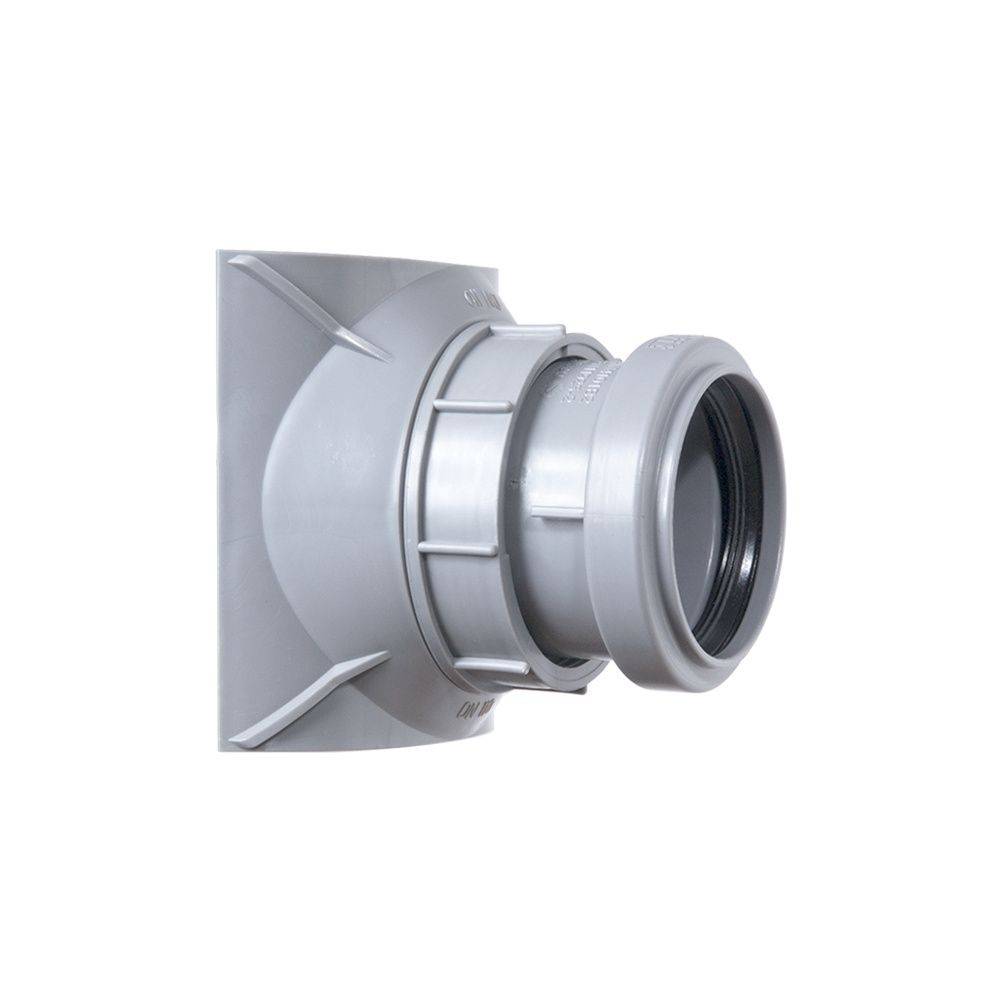 Airfit Schraubabzweig DN 90/50, PP, Grau, 29050AZ-0