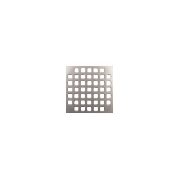 Airfit Edelstahlrost Standard, 2mm gebürstet, aufliegend, Edelstahl, 60204BA