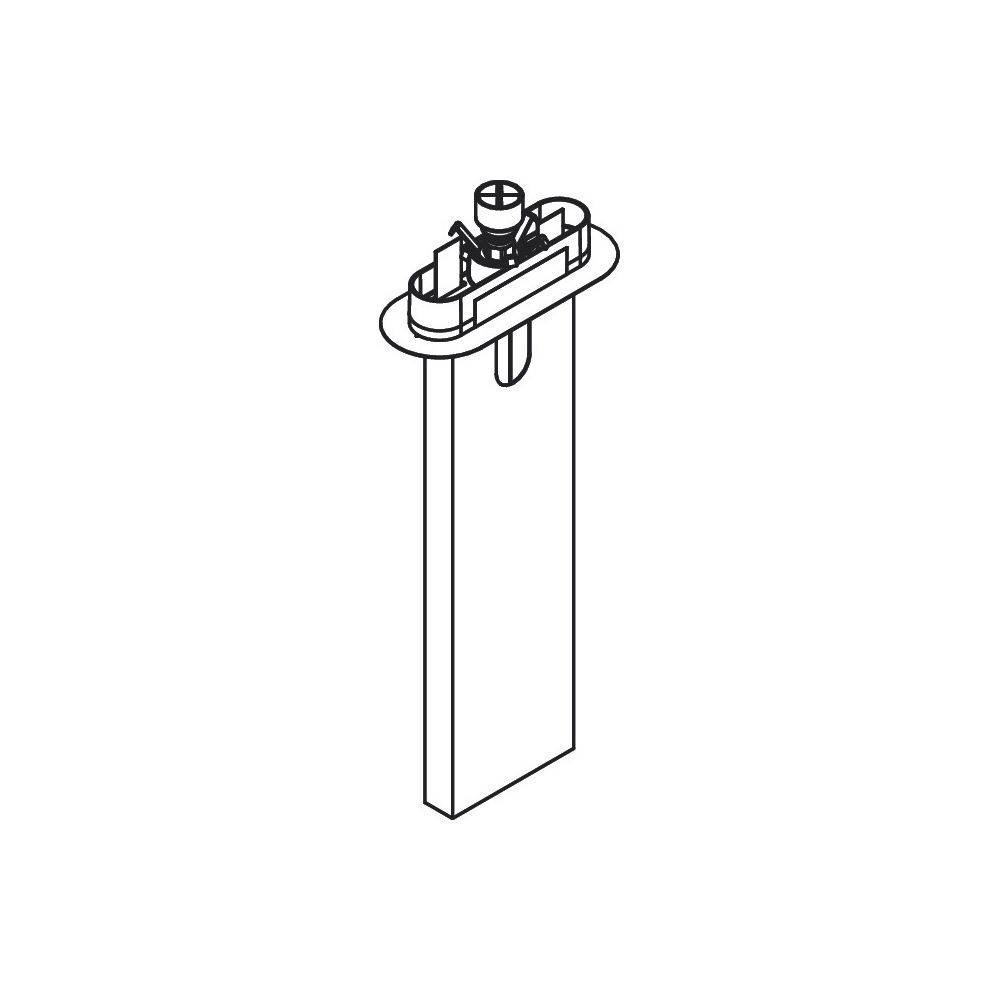 Hansgrohe sBox Wannenrand-, Fliesenrand-Grundset, 13560180-3