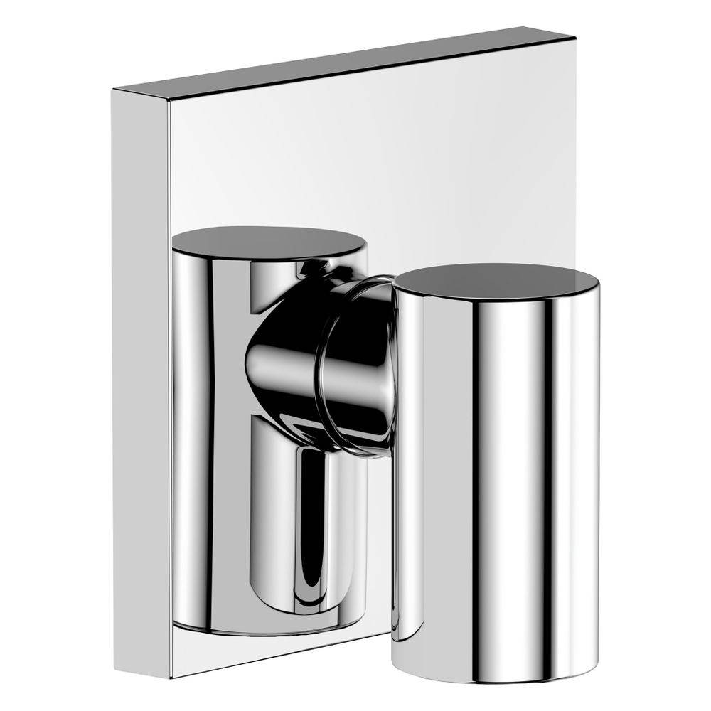 Hansgrohe FixFit Fine E Wandanschluss, Rückflussverhinderer, G 1/2", 25l/min, Metall, Chrom-3