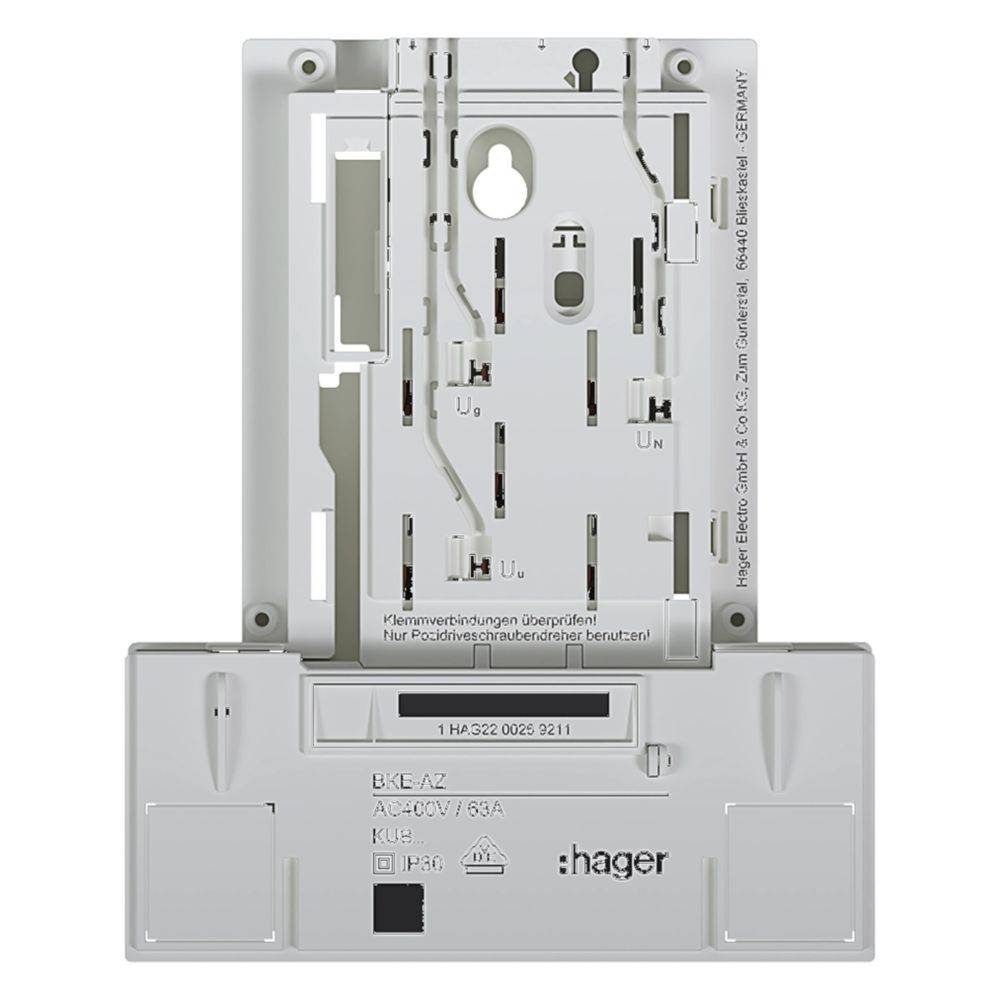 Hager BKE-A 3-phasig universZ KU83LHE-1