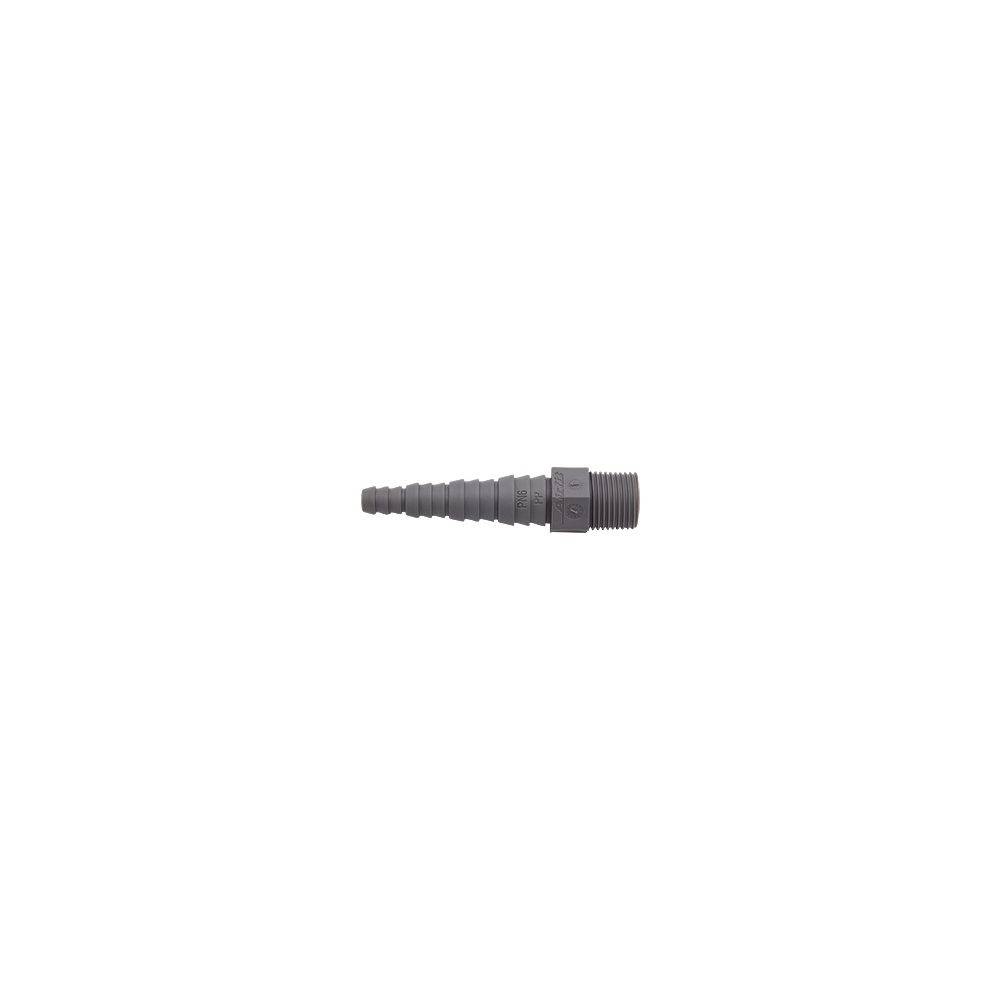 Airfit Schlauchnippel 3/8" AG, 6-14mm, PP, 50026SN-0
