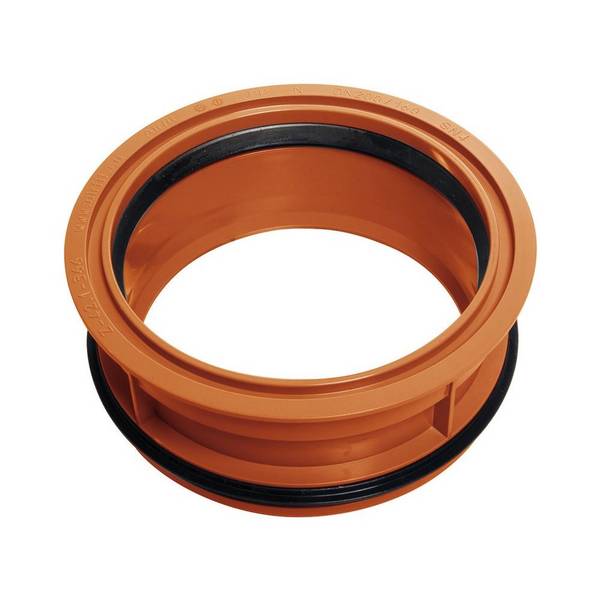 Airfit Abwasser-Innen-Reduzierstück, DN 200/160, PP, Orangebraun, 200160KG