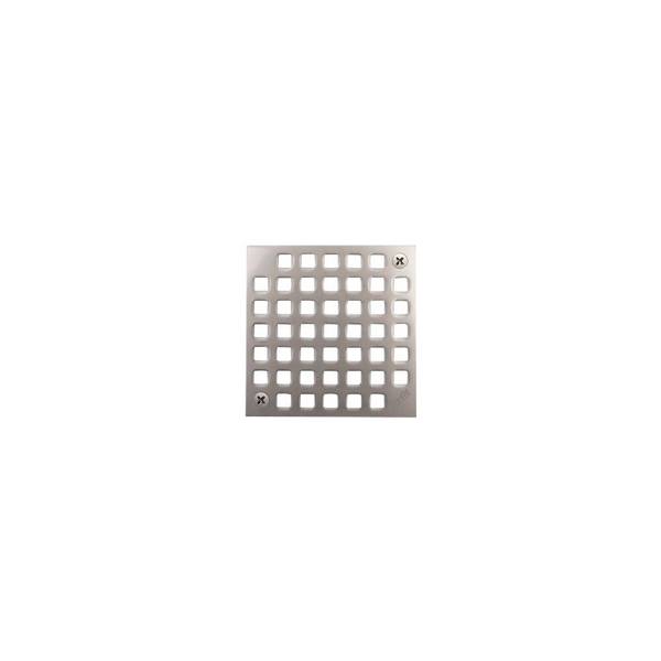 Airfit Edelstahlrost Standard, 2mm gebürstet, verschraubt, Edelstahl, 60205BA