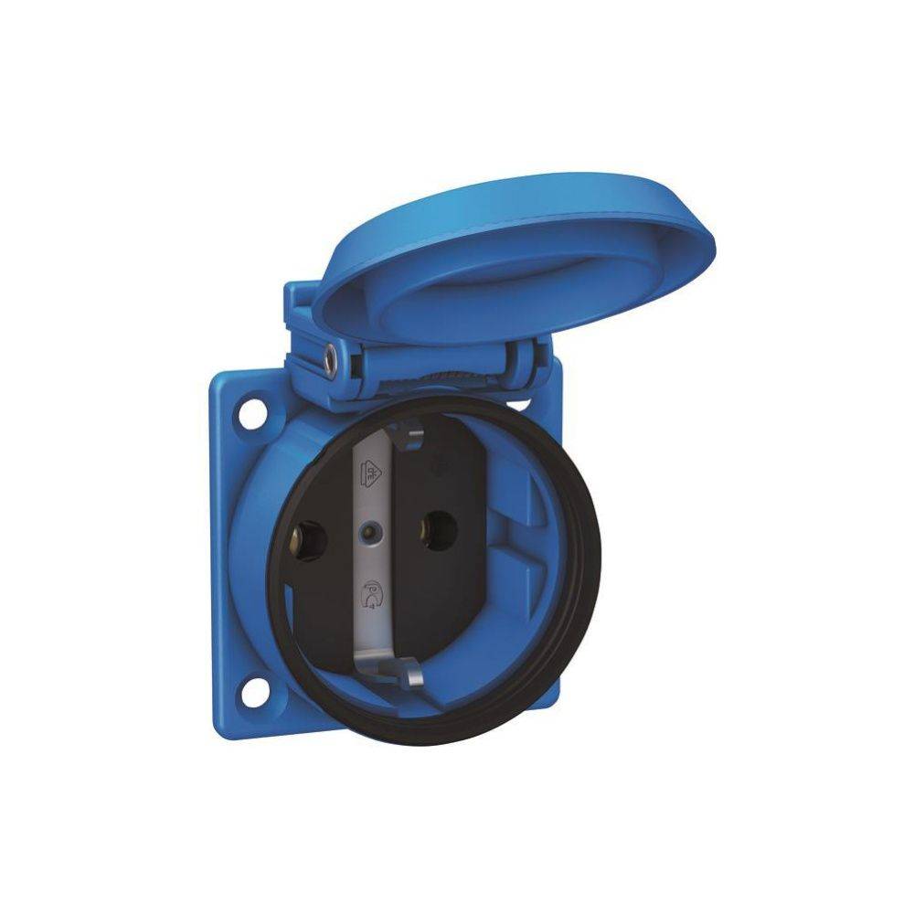 ABL Sursum 1561050 Einbau-Steckdose IP54 Blau-1