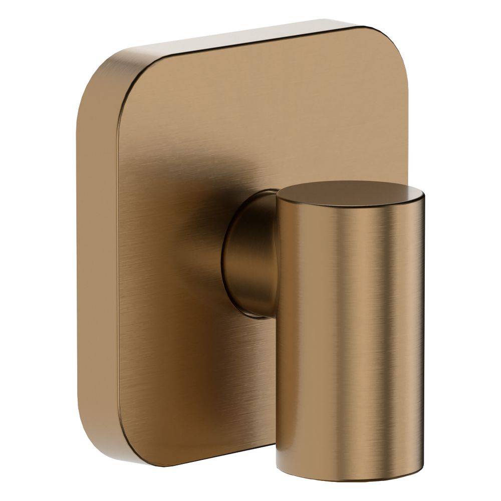 hansgrohe FixFit Fine Q Wandanschluss mit Rückflussverhinderer, Brushed Bronze-3