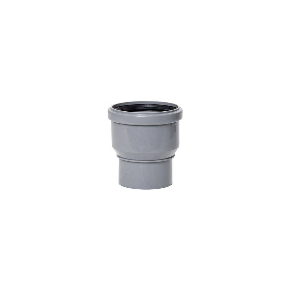 Airfit Reduzieradapter DN 75/90, konzentrisch, PP, Grau, 69075RA-0