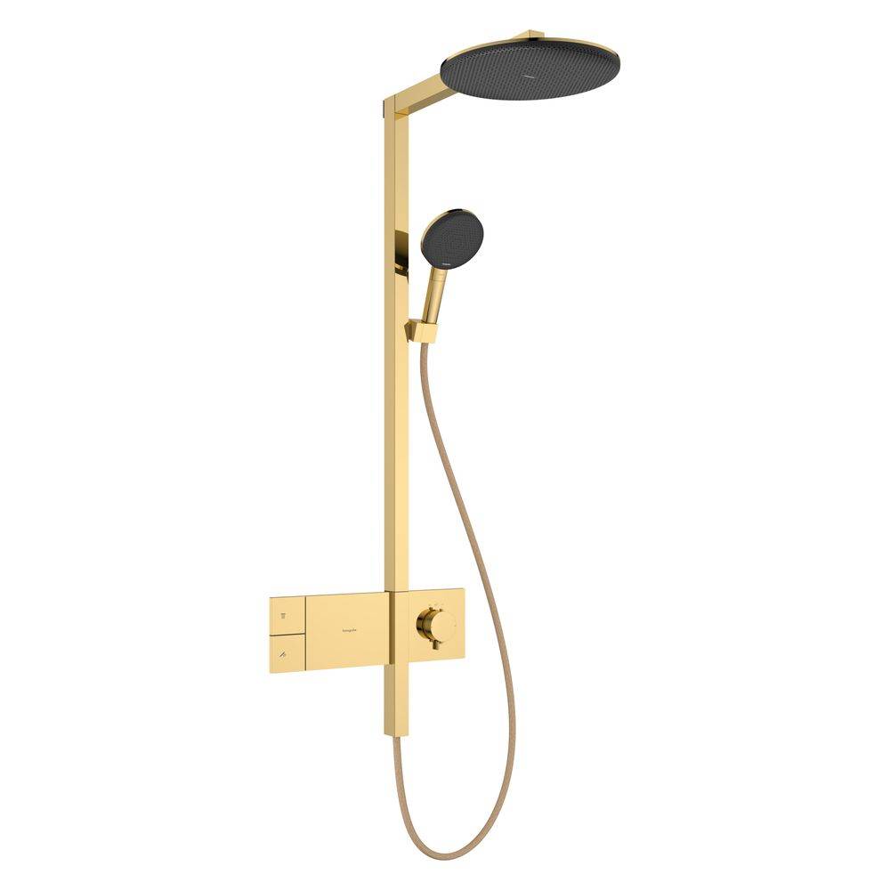 Hansgrohe Raindance Alive S Showerpipe Duschsystem 300mm, 1jet, ShowerSelect Comfort, Polished Gold Optic-0