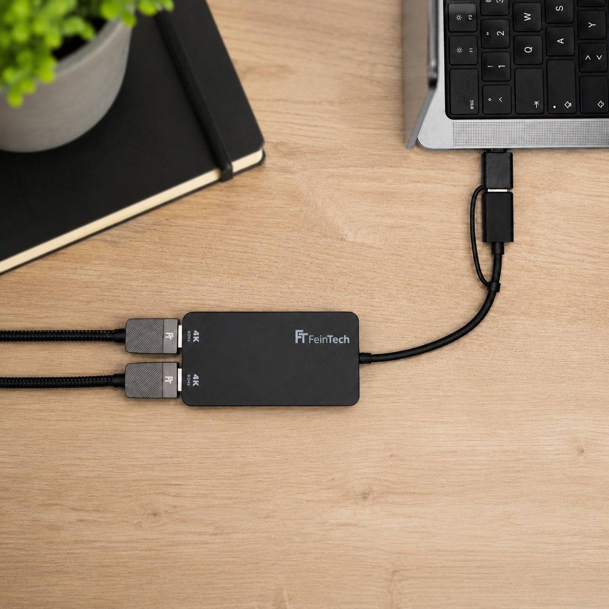 FeinTech CX210 USB Dual-Display HDMI-Adapter 2 Monitore-3