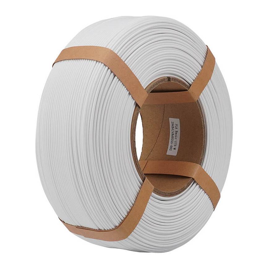 Esun PLA-BASIC 1,75mm WHITE 1kg REFILL (PLA-BASIC175W1R1)-0
