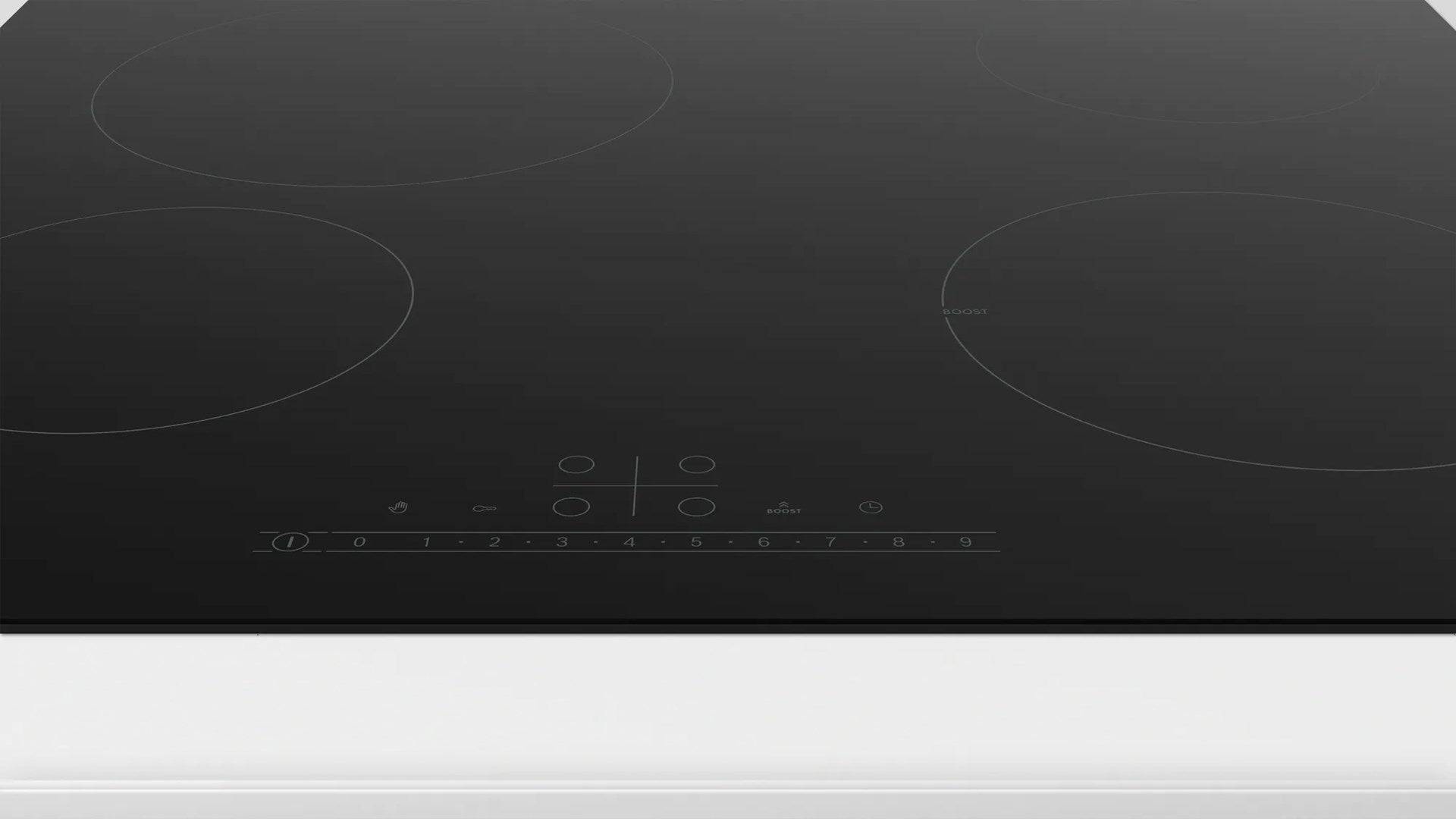 Bosch Serie 6 PKE611FP2E - Schwarz - Integriert - 60 cm - Keramik - Glaskeramik-1
