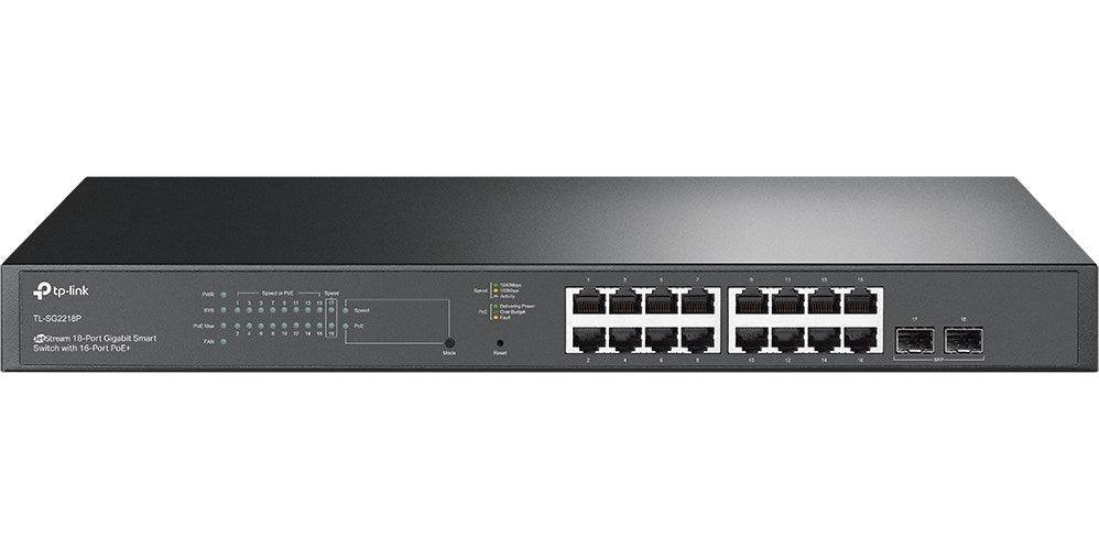 Omada SG2218P 16-Port Gigabit L2 Sm. Switch PoE+ 2x SFP-1