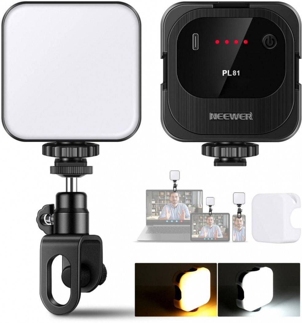 Neewer PL81 Kamera-Licht für Handy & Laptop-0