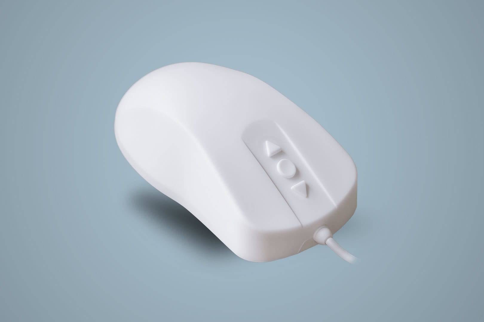 Contour Active Key Medical Maus AK-PMH12 - USB *weiß*-1