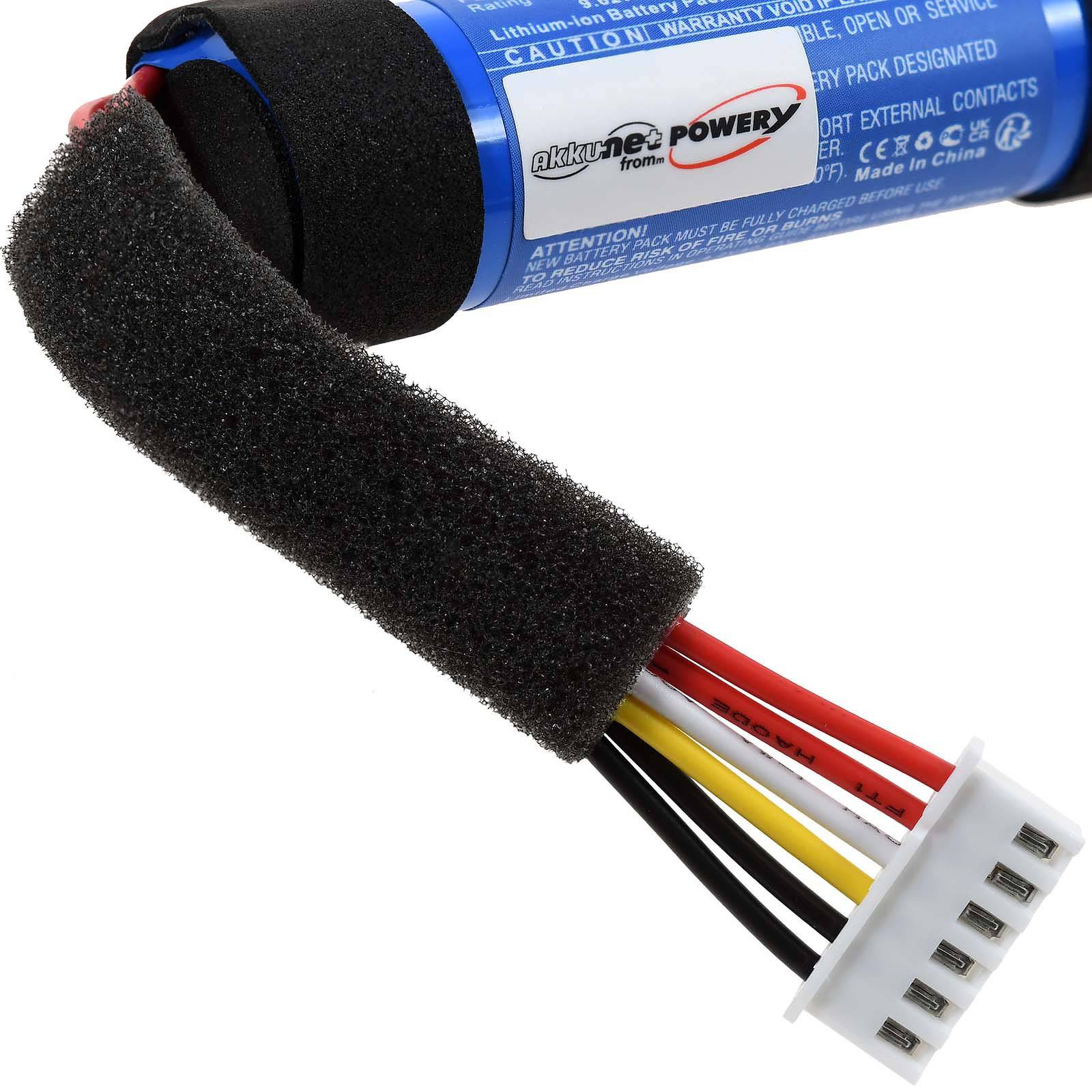 Akku für JBL Tuner XL Bluetooth Lautsprecher, 3,7V, Li-Polymer-2
