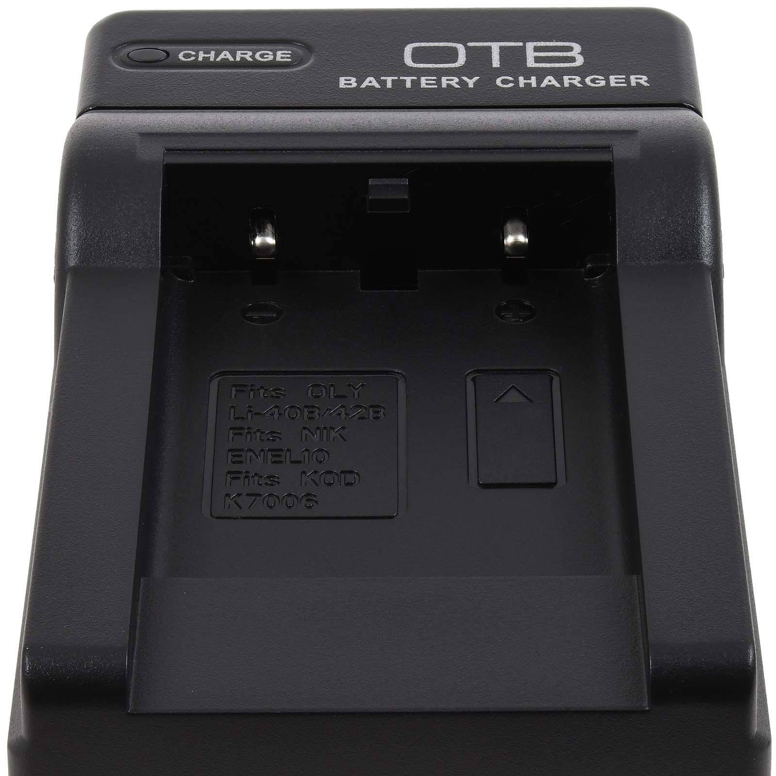 Ladegerät, Ladestation DC-K passend für Akku Nikon EN-EL10, 5V-2