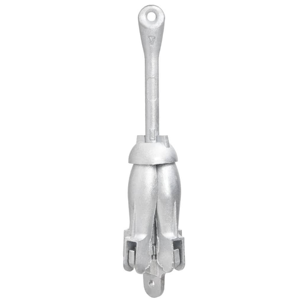 Klappanker Silbern 1,5 kg Temperguss-1
