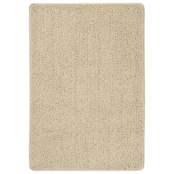 Shaggy-Teppich Creme 160x230 cm Rutschfest