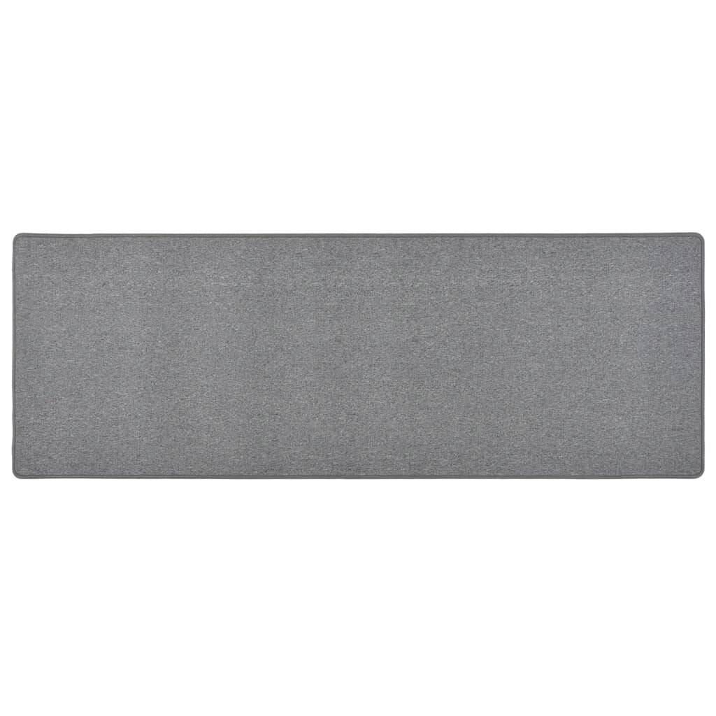 Teppichläufer Dunkelgrau 50x150 cm-0