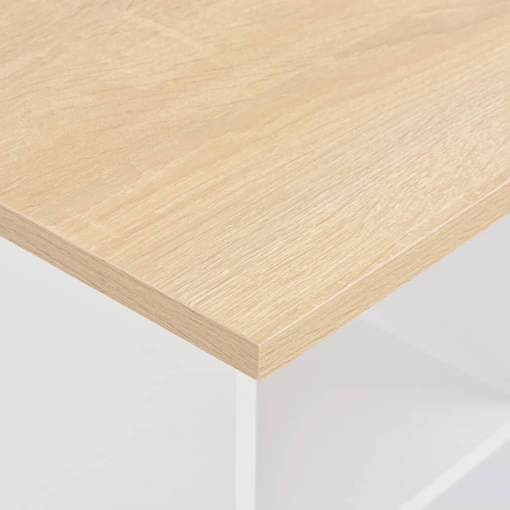 Bartisch Weiß 60 x 60 x 110 cm-1