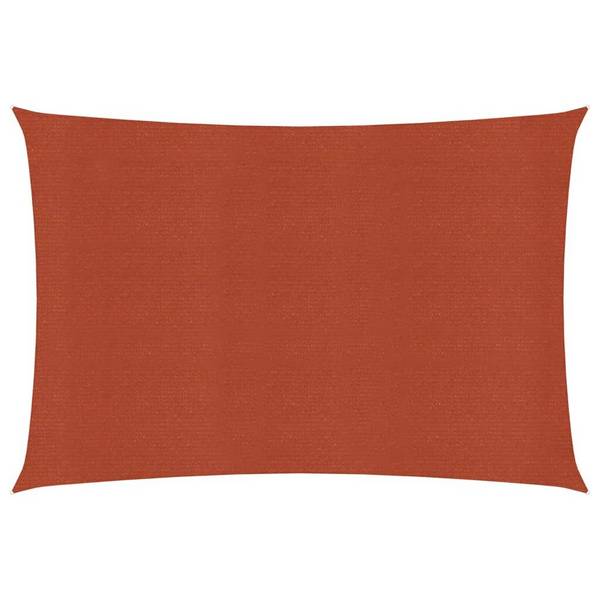Sonnensegel 160 g/m² Terracotta-Rot 2,5x3,5 m HDPE