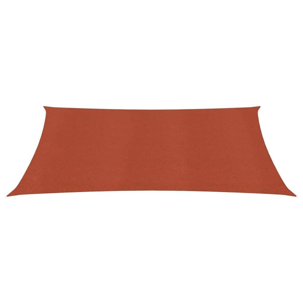 Sonnensegel 160 g/m² Terracotta-Rot 2,5x3,5 m HDPE-3