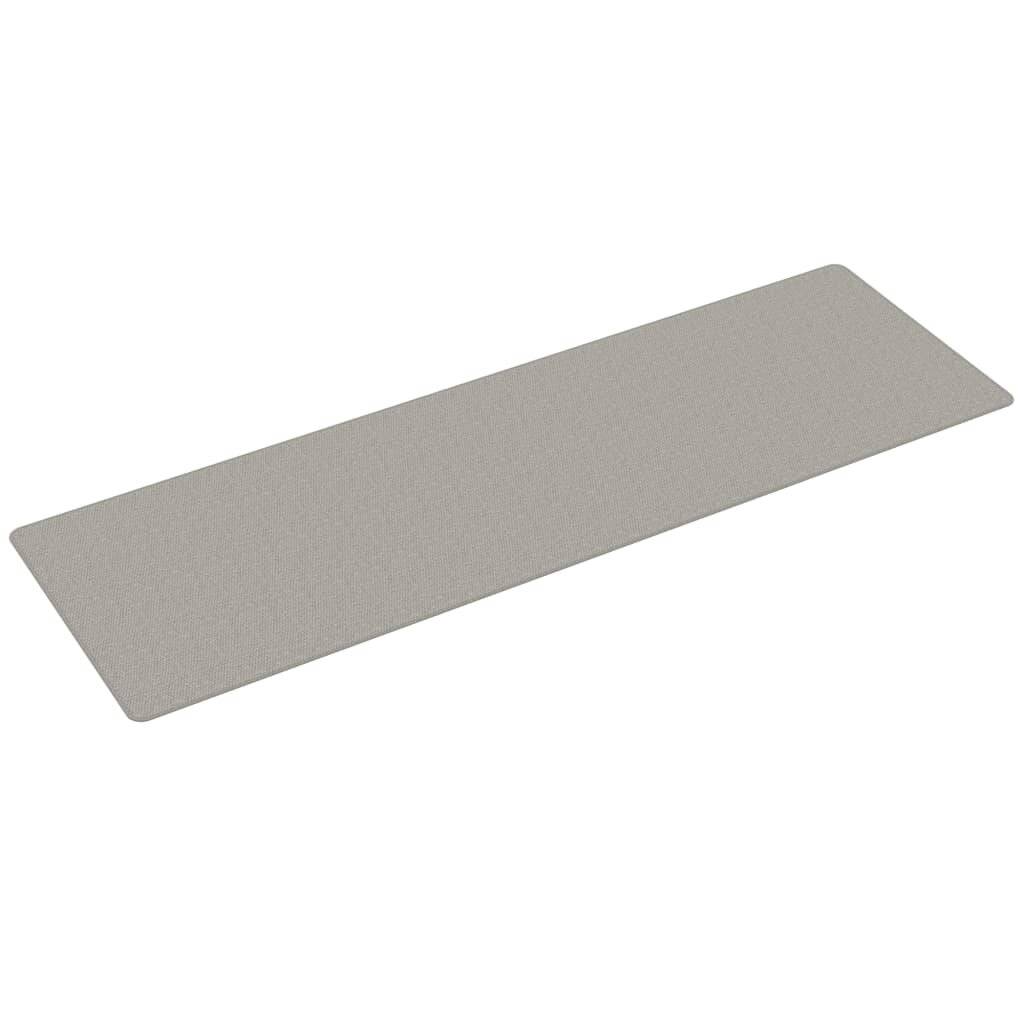 Teppichläufer Sisal-Optik Taupe 80x250 cm-1