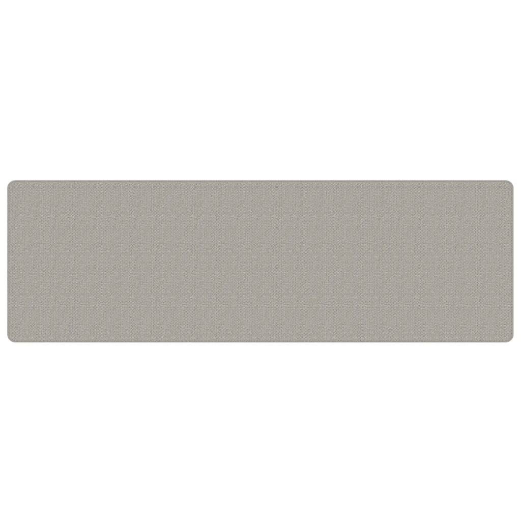 Teppichläufer Sisal-Optik Taupe 80x250 cm-2