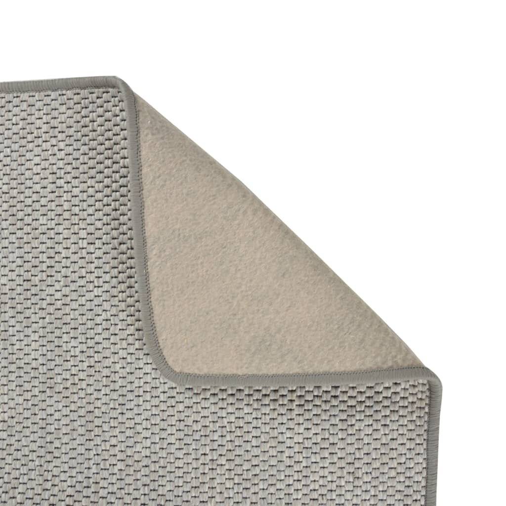 Teppichläufer Sisal-Optik Taupe 80x250 cm-3