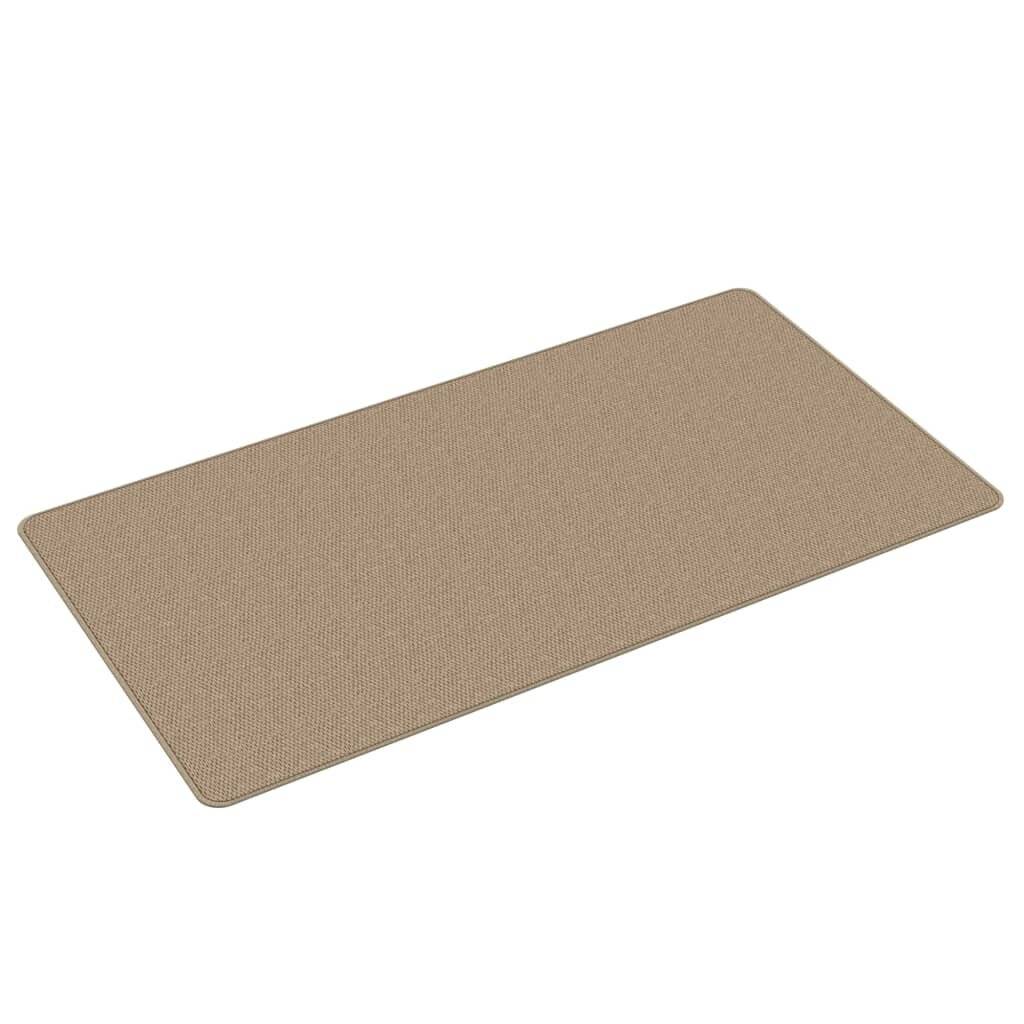 Teppichläufer Sisal-Optik Sandfarben 80x150 cm-1