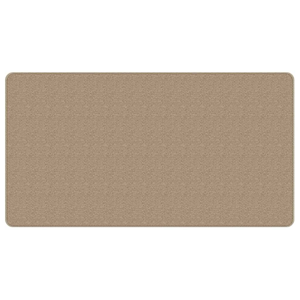 Teppichläufer Sisal-Optik Sandfarben 80x150 cm-2