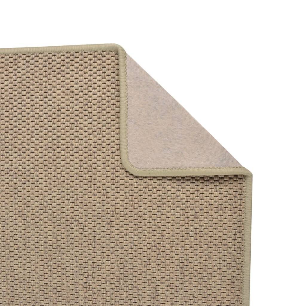 Teppichläufer Sisal-Optik Sandfarben 50x300 cm-1