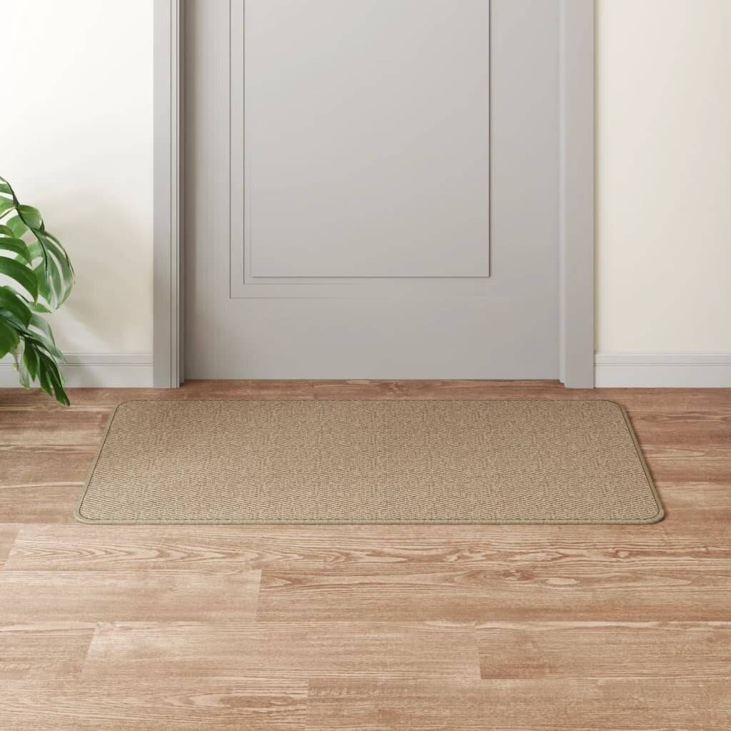 Teppichläufer Sisal-Optik Sandfarben 50x100 cm-0
