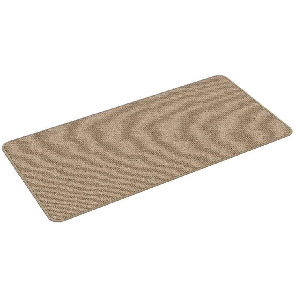 Teppichläufer Sisal-Optik Sandfarben 50x100 cm-1