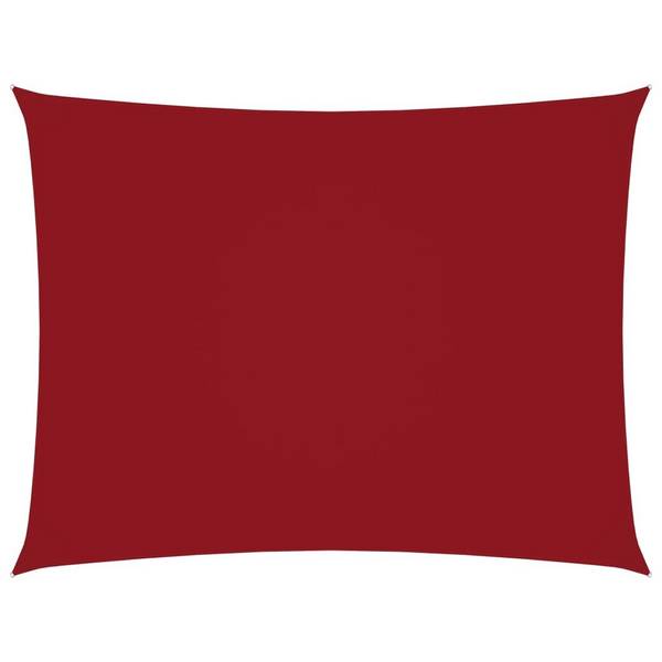 Sonnensegel Oxford-Gewebe Rechteckig 2,5x3,5 m Rot