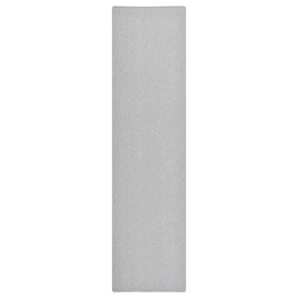 Teppichläufer Hellgrau 80x300 cm