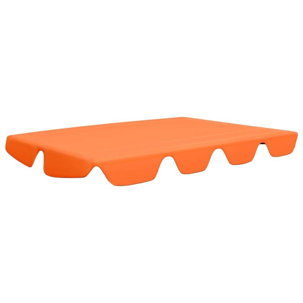 Ersatzdach für Gartenschaukel Orange 192x147 cm 270 g/m²-1