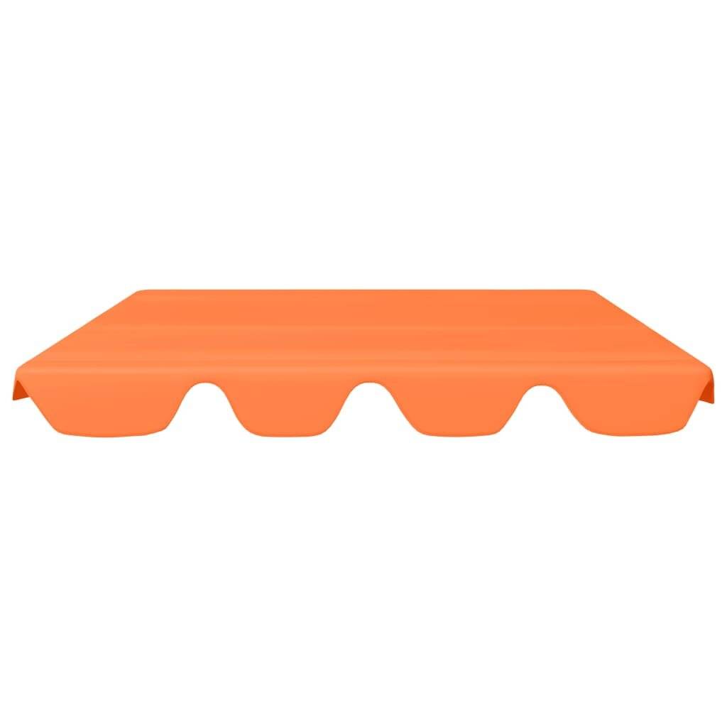 Ersatzdach für Gartenschaukel Orange 192x147 cm 270 g/m²-2