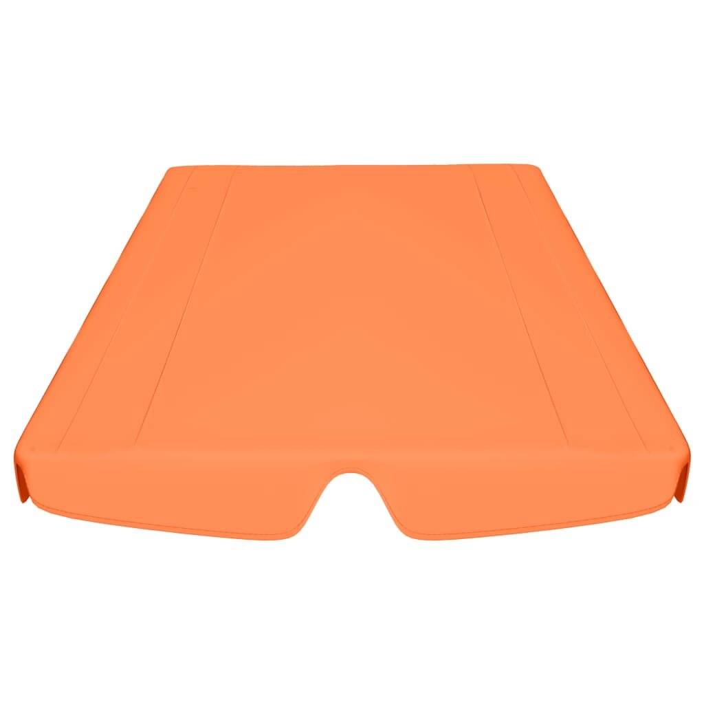 Ersatzdach für Gartenschaukel Orange 192x147 cm 270 g/m²-3