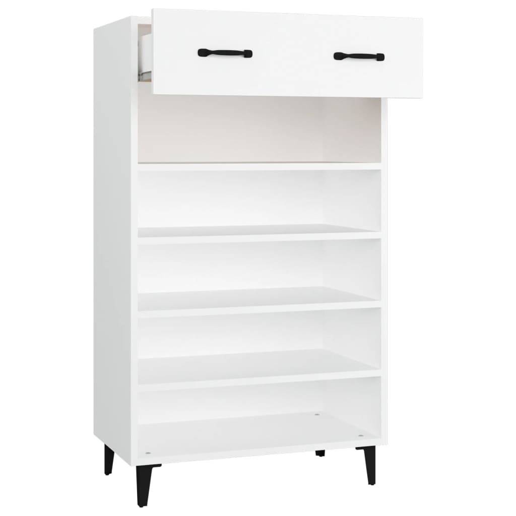 Schuhschrank Weiß 60x35x105 cm Holzwerkstoff-6