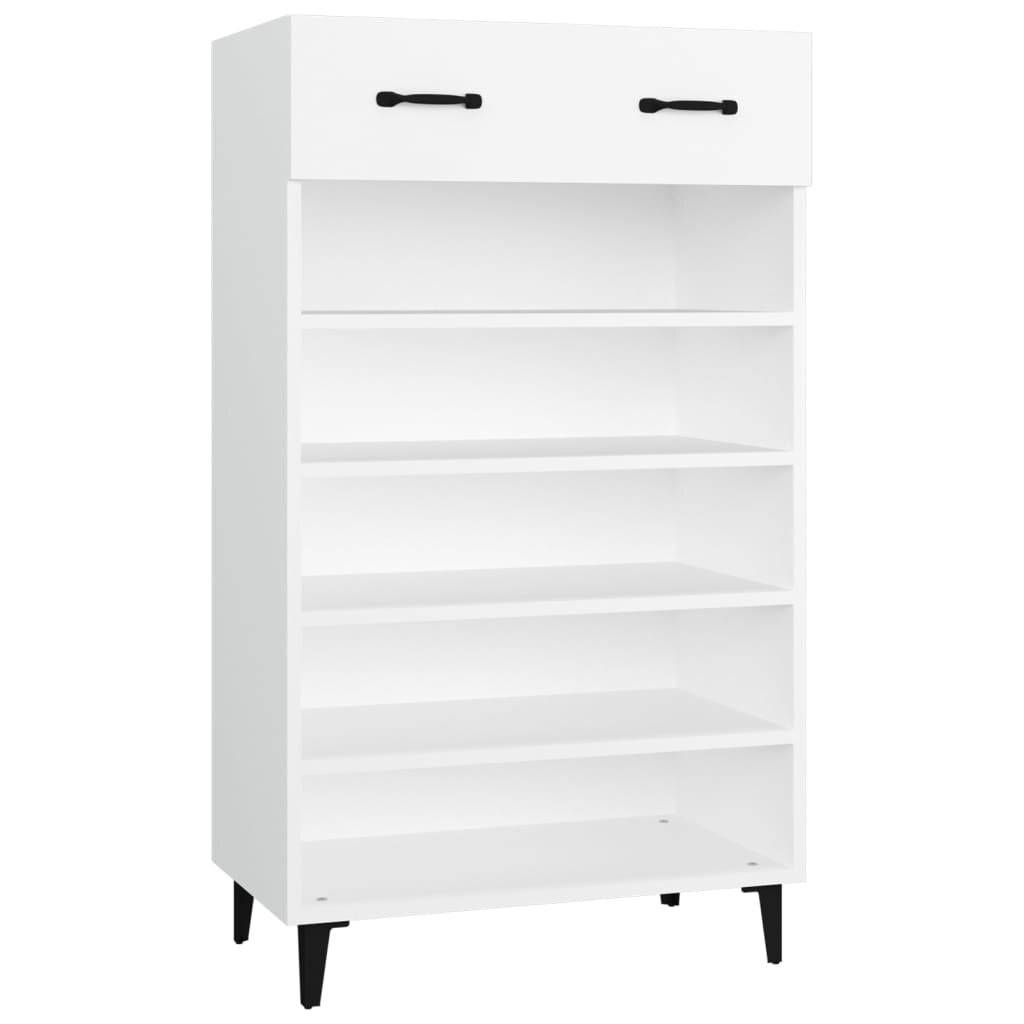 Schuhschrank Weiß 60x35x105 cm Holzwerkstoff-1