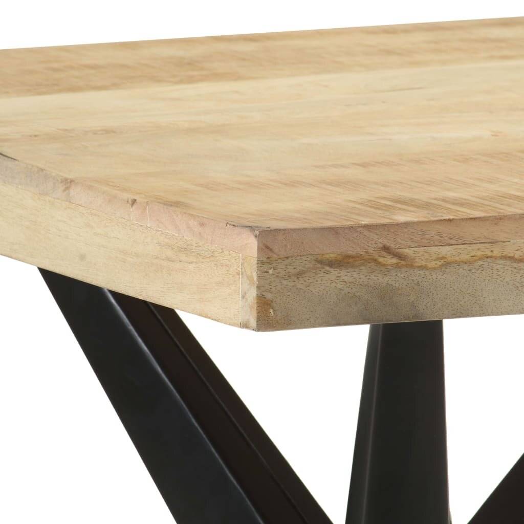 Esstisch 120x60x76 cm Massivholz Mango-4