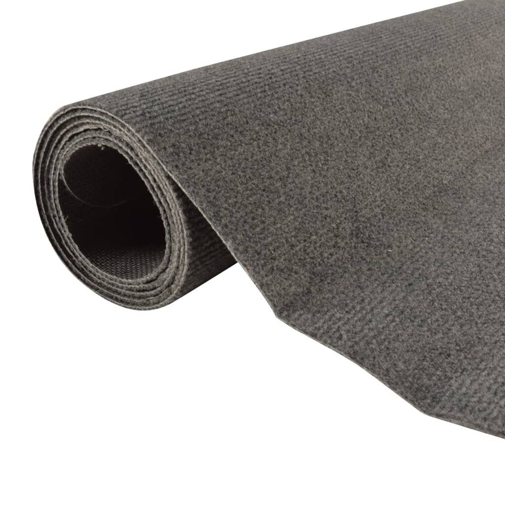 Teppichläufer Anthrazit 80x180 cm-2
